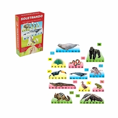 Brinquedo Soletrando Grow com Figuras de Animais