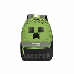 Mochila Costas Grande Minecraft Creeper - Sestini