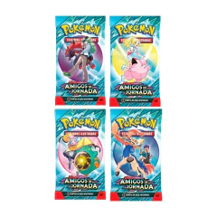 Pokémon Cartas TCG Pacote Booster Amigos da Jornada na internet