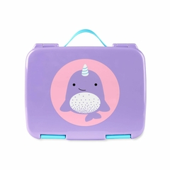 Lancheira Bentô Box Zoo Skip Hop Baleia Narval c/ divisórias - comprar online
