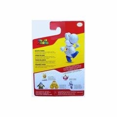 Imagem do Super Mario Bros Brinquedo Colecionável Yoshi Branco