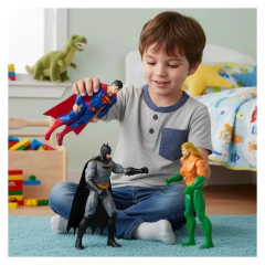Imagem do Pack de Bonecos Batman Superman e Aquaman DC Liga da Justiça