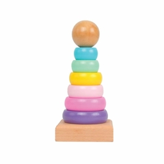 Torre de Encaixe em Madeira 7 peças Toymix na internet