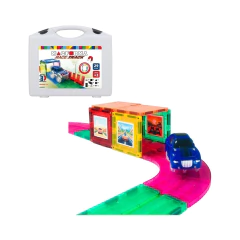 Blocos de Montar Magnéticos Magforma Race Track 29 Peças