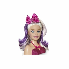 Imagem do Boneca Barbie Styling Head Faces Busto para Pentear