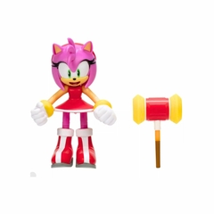 Boneco Sonic The Hedgehog Articulado 10cm Amy - 4Best Play - e-commerce de brinquedos infantis