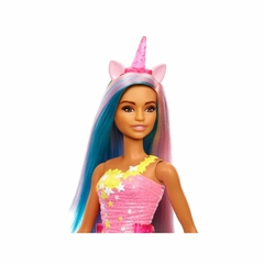 Boneca Barbie Unicórnio Dreamtopia Chifre Rosa na internet