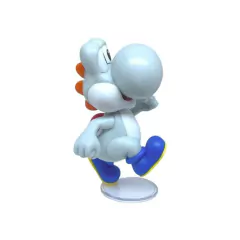 Super Mario Bros Brinquedo Colecionável Yoshi Branco - 4Best Play - e-commerce de brinquedos infantis