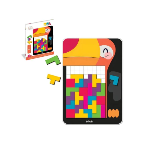 Brinquedo Educativo Tetris Tucano Babebi
