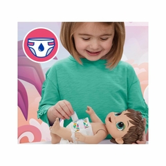 Boneca Baby Alive Dino Cuties Morena Estegossauro Verde - loja online