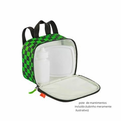 Lancheira Minecraft M Plus Acid c/ pote mantimentos Sestini - comprar online