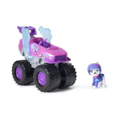 Patrulha Canina Rescue Wheels Roxi Carrinho com Figura - 4Best Play - e-commerce de brinquedos infantis