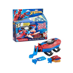 Brinquedo Marvel Homem-Aranha Lançador de Teia 2 em 1