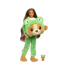 Boneca Barbie Cutie Reveal 10 Surpresas Cachorro Sapo Verde na internet