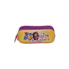 Kit Mochila Rodinha e Estojo Gabby's Dollhouse Meow Sestini - loja online