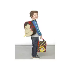 Lancheira Térmica Infantil Skip Hop Zoo Macaco - 4Best Play - e-commerce de brinquedos infantis