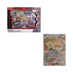 Box Pokémon TCG Coleção Equipe Rocket Persian Ex - Copag