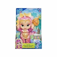 Boneca Baby Alive Dino Cuties Loira Triceratops Rosa - comprar online