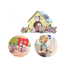 Brinquedo 3D Passa Figuras Animais da Fazendinha Babebi - 4Best Play - e-commerce de brinquedos infantis