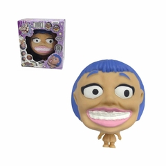 Brinquedo Splats Head Bracy 11cm Estica e Amassa - Sunny