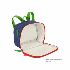 Lancheira PJ Masks c/ pote mantimentos Sestini - loja online