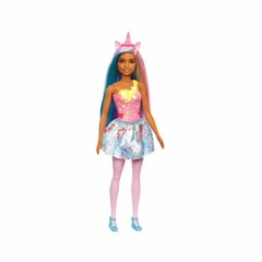 Imagem do Boneca Barbie Unicórnio Dreamtopia Chifre Rosa