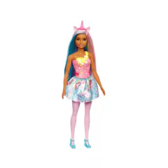 Imagem do Boneca Barbie Unicórnio Dreamtopia Chifre Rosa