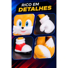 Mini Boneco Tails Articulado 6cm Sonic Filme 3 - 4Best Play - e-commerce de brinquedos infantis