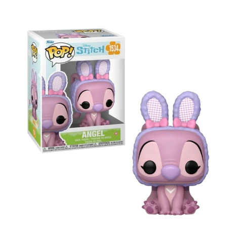 Boneco Funko Pop! Lilo & Stitch Angel Coelhinha da Páscoa