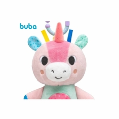 Kit Bubazoo Unicórnio Pelúcia Treme-treme e Mola Atividades - 4Best Play - e-commerce de brinquedos infantis