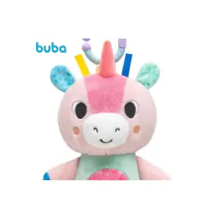 Pelúcia Bubazoo Unicórnio Treme-treme de atividades Buba na internet