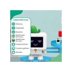 Brinquedo Robô Balance Robot Aprendendo Matemática - 4Best Play - e-commerce de brinquedos infantis