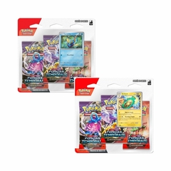 Kit 2x Pokémon TCG Blister Triplo Carvanha e Belibolt