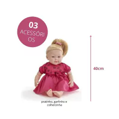 Boneca Quero Ser Mamãe Papinha - Pupee na internet