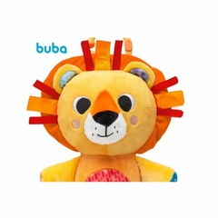 Kit Bubazoo Leão Pelúcia Treme-treme e Mola Atividades Buba - 4Best Play - e-commerce de brinquedos infantis