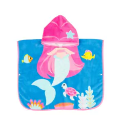 Toalha Poncho Buba Aventuras Sereia - comprar online