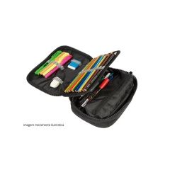 Estojo Box Especial Crinkle Preto Sestini na internet