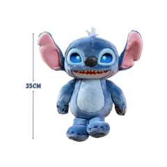 Pelúcia Lilo & Stitch Olhos Emotivos + 50 Reações 30cm - loja online