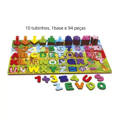 Brinquedo Educa Montessori GGB Educativo e Pedagógico 94 pcs na internet
