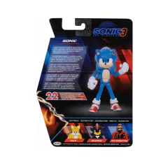 Boneco Articulado Sonic 3 The Hedgehog Filme Sonic Azul - loja online