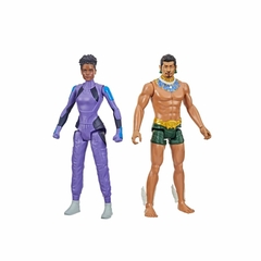 Kit 2 Bonecos Pantera Negra Wakanda Forever Shuri e Namor - comprar online