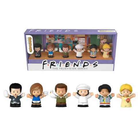 Bonecos Little People Collector Friends - Fisher-Price