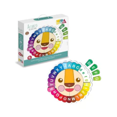 Brinquedo Alfabeto do Leãozinho Maiúsculo Minúsculo Babebi