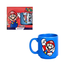 kit 3x Canecas Super Mario Bros Mini Tina 100ml na internet