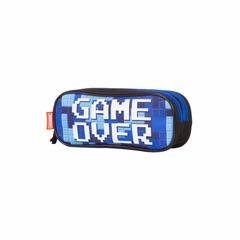 Estojo Sestini 2 Compartimentos Game Over 2 Azul na internet