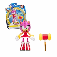 Boneco Sonic The Hedgehog Articulado 10cm Amy