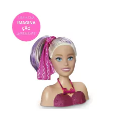 Boneca Barbie Styling Head Faces Busto para Pentear - loja online