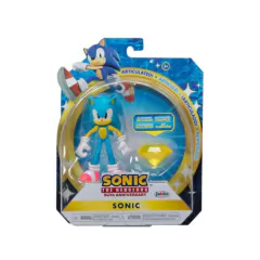 Boneco Sonic The Hedgehog Articulado 10cm Sonic - comprar online