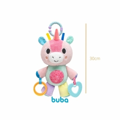 Kit Bubazoo Unicórnio Pelúcia Treme-treme e Mola Atividades - loja online