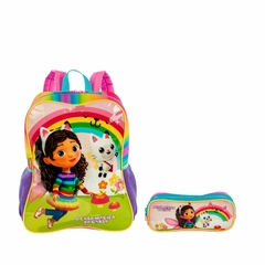 Kit Mochila Costas e Estojo Gabby's Dollhouse Fadas Sestini - comprar online